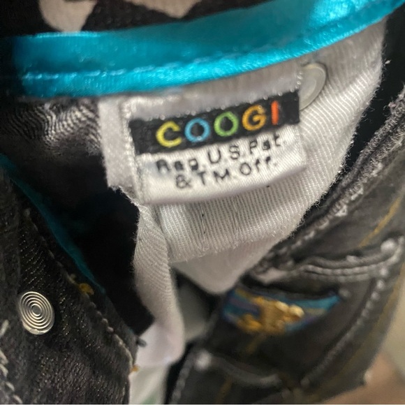 COOGI 101-041747 7/8 25 WASHED BLACK STRAIGHT LEG W/TOP STITCHING&CONTRAST CUFF - Picture 13 of 16